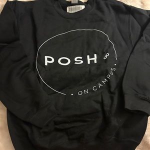 Posh on campus sweatshirt pullover